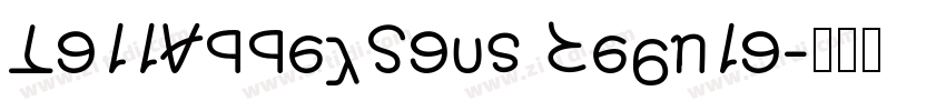 Ta11AbbeySans Regu1a字体转换